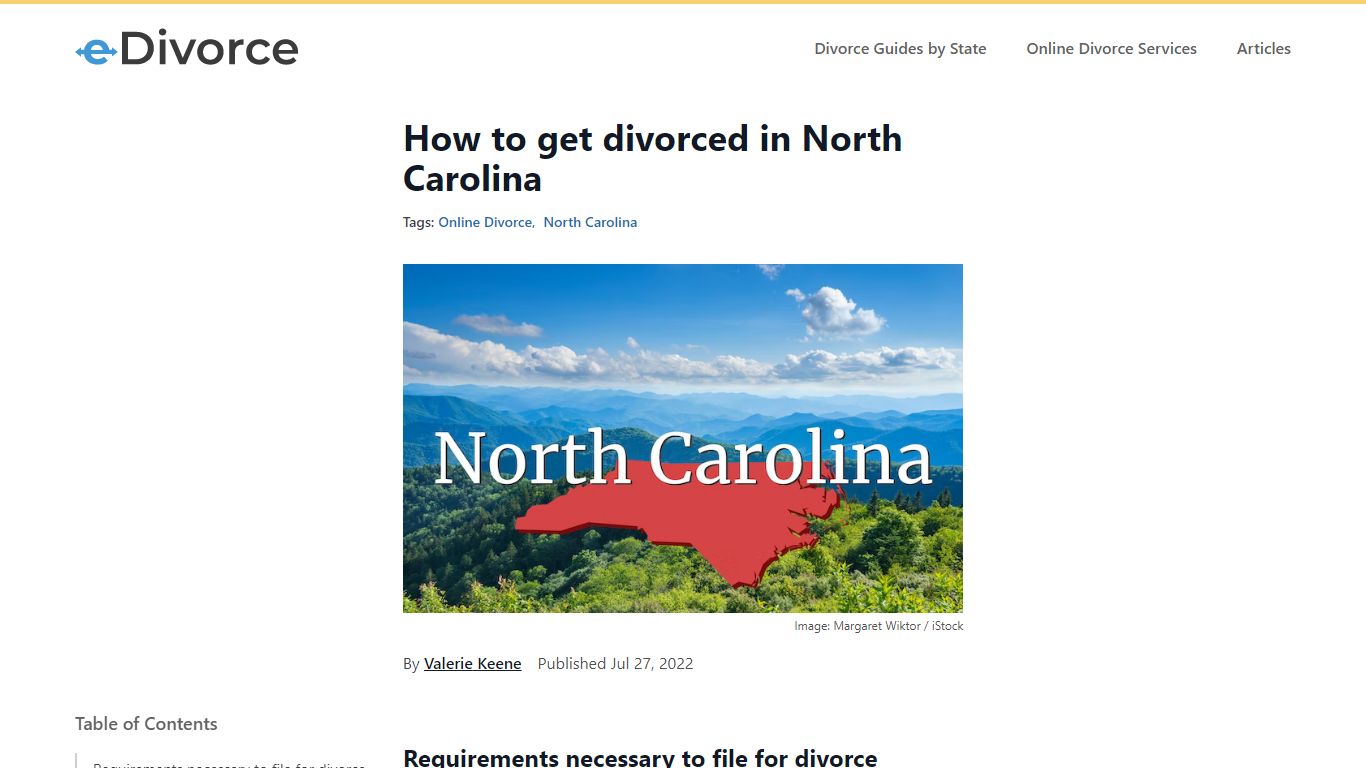 North Carolina Divorce How-to Guide - eDivorce